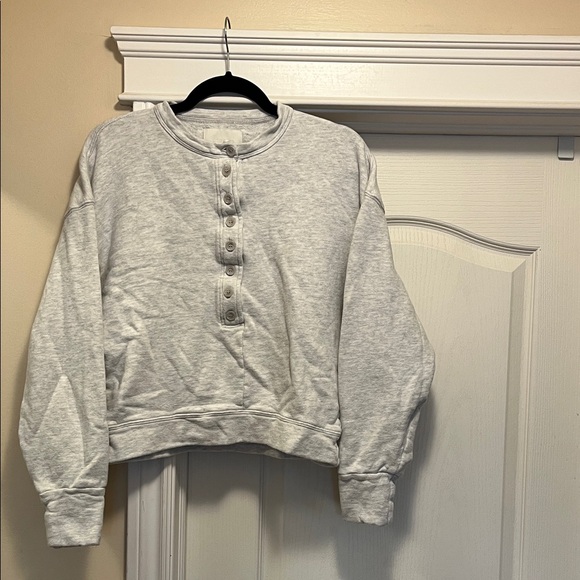 Citizens Of Humanity Cora Henley Sweatshirt - Picture 3 of 11